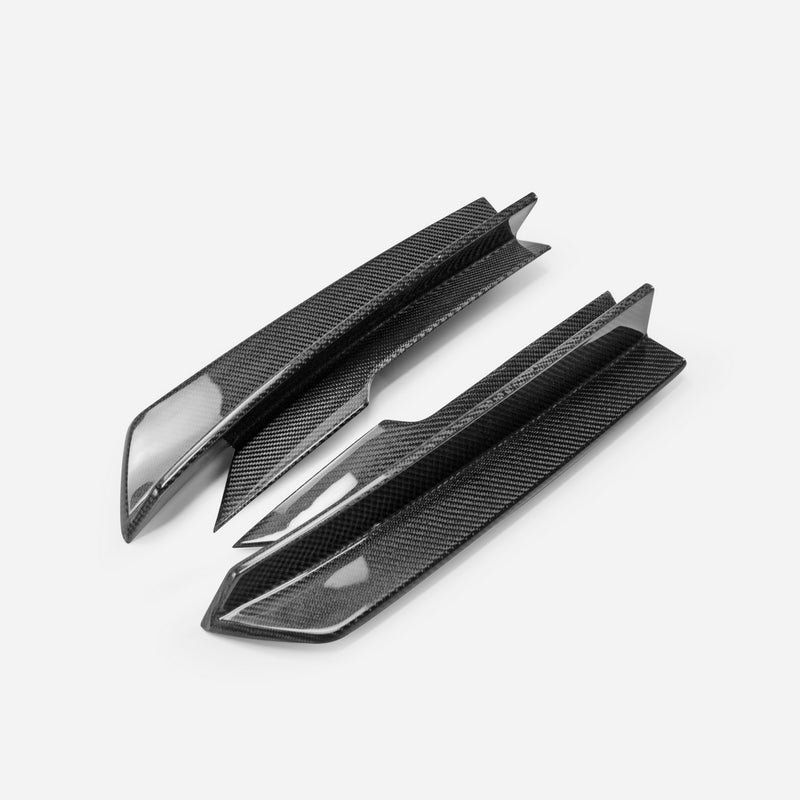 stanceworkz Audi rs3 carbon fiber body kit rear spat or side spat