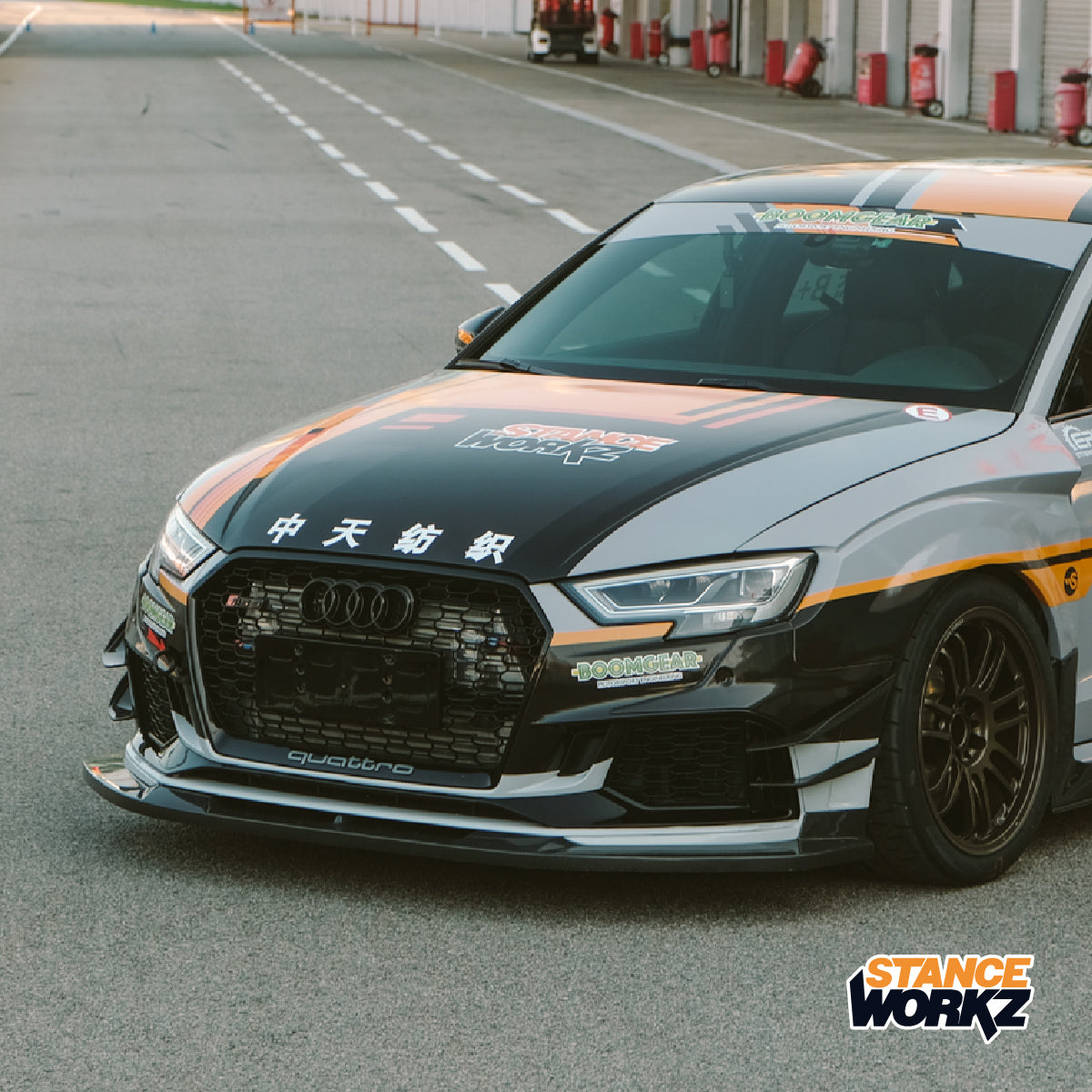 Audi RS3 Front Lip stanceworkz