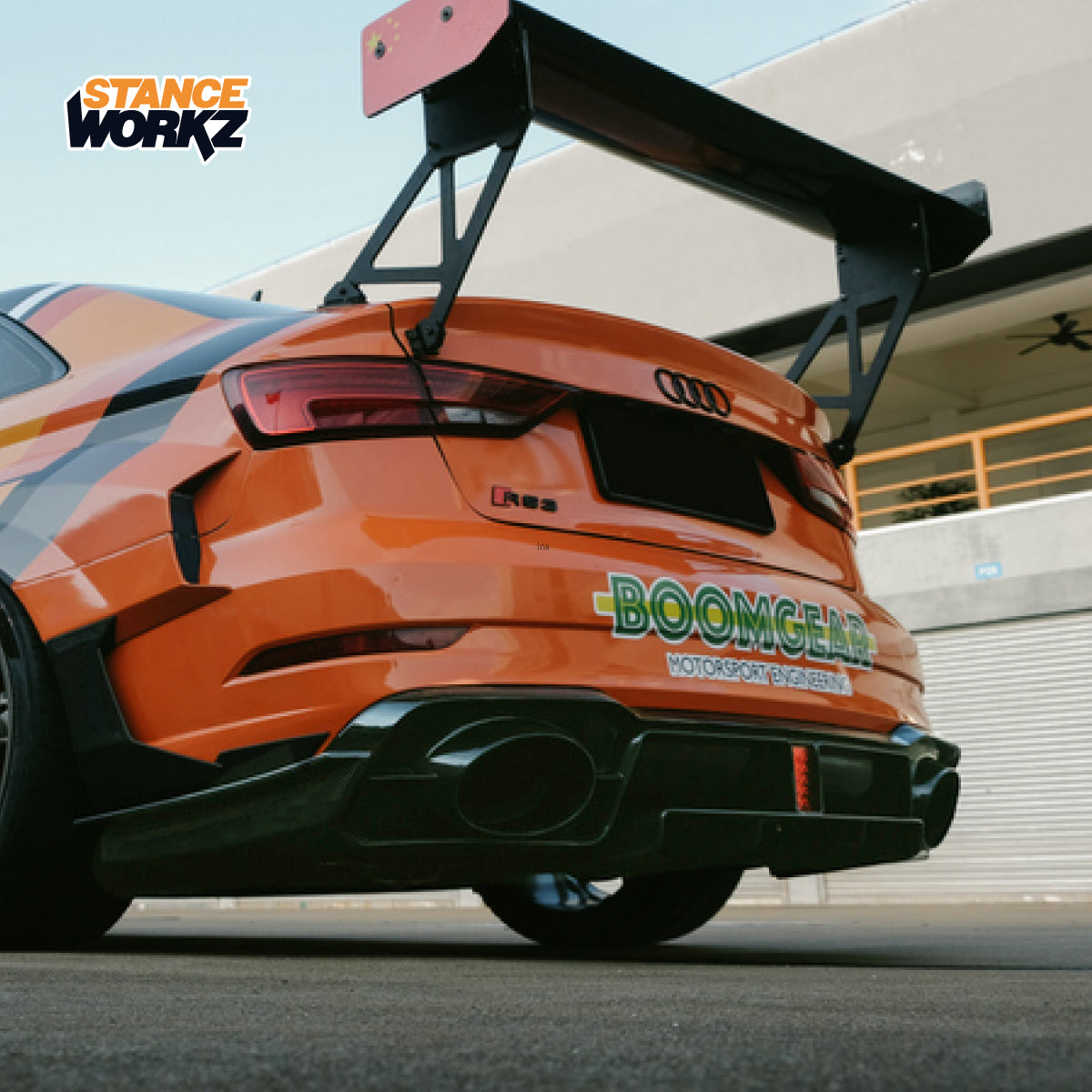 Audi RS3 Rear Lip stanceworkz