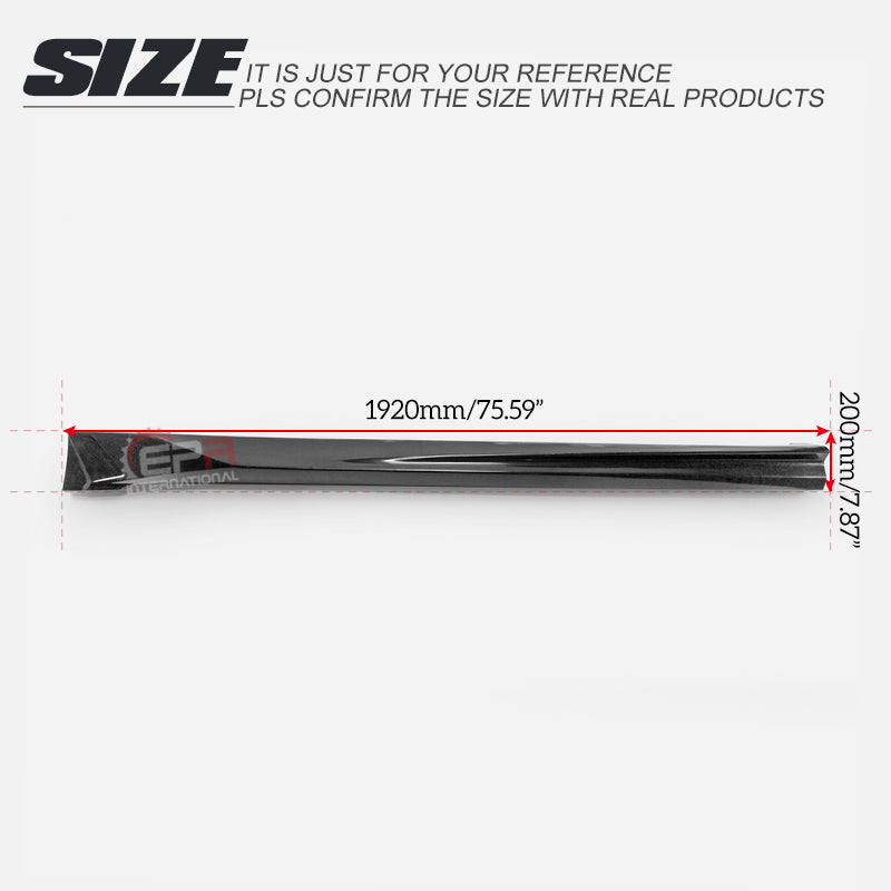 RS3 Side Skirts - StanceWorkz